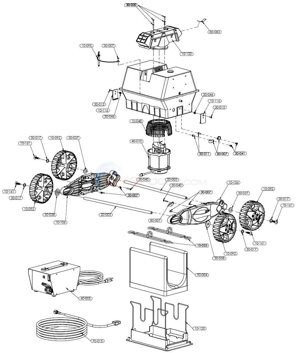 Pool Rover Junior Diagram. Aquabot ...
