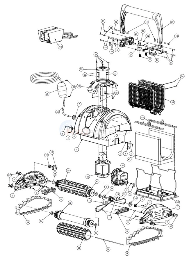 Aquabot Supreme Parts