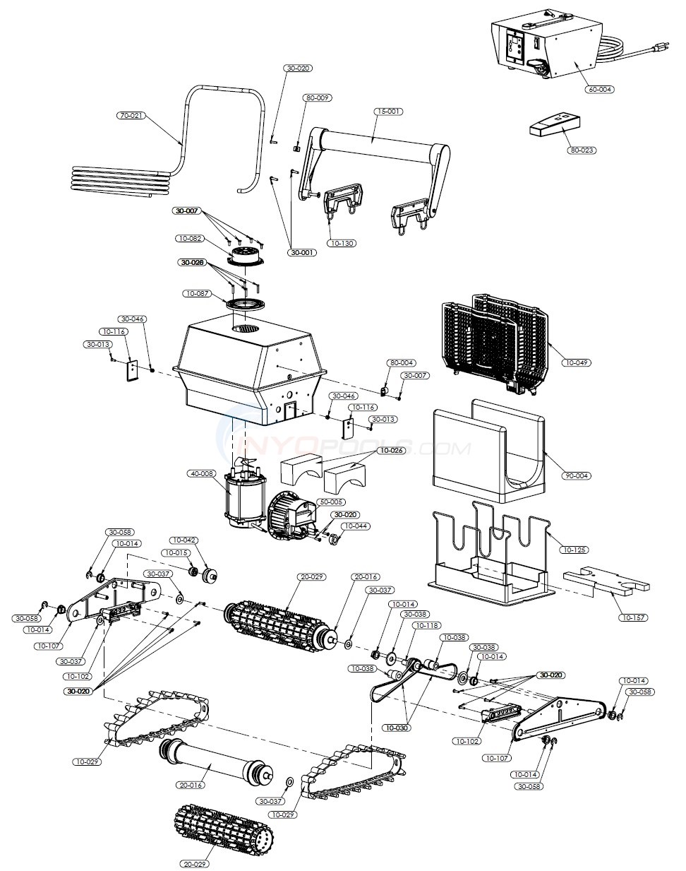 Aquabot Turbo RC Diagram