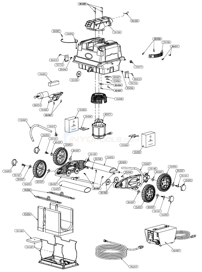 Aquabot Turbo T-Jet Parts - INYOPools.com