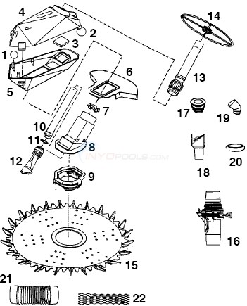 baracuda parts manta inground zodiac inyopools diagram pool