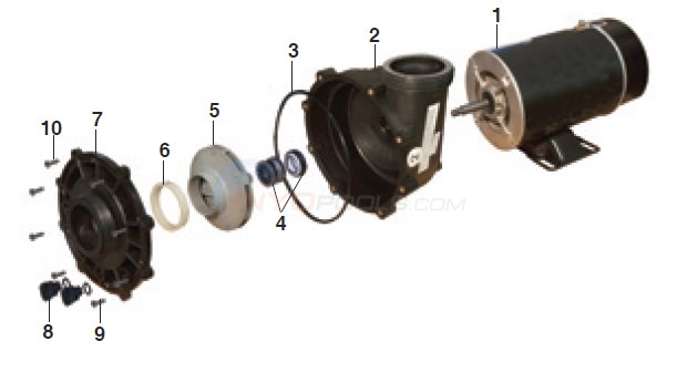 Custom Molded Products Pump Diagram