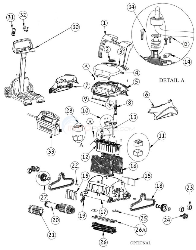 Maytronics Dolphin C4 Parts