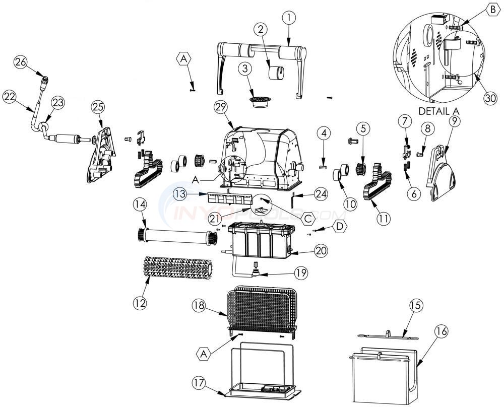 Maytronics Dolphin DX5 Diagram