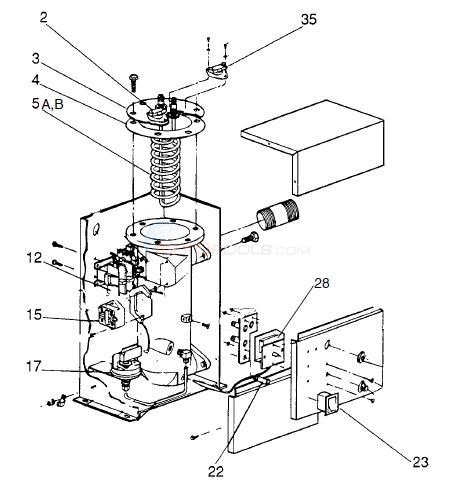 Islander Electric Heater Parts - INYOPools.com