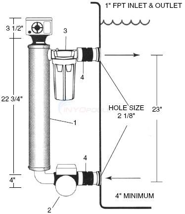 6 Kw Inline Baptistry Heater Only 6hhl