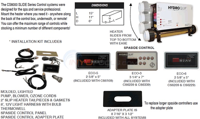 Hydroquip Electronic Control Systems - CS6000 Slide Series Diagram