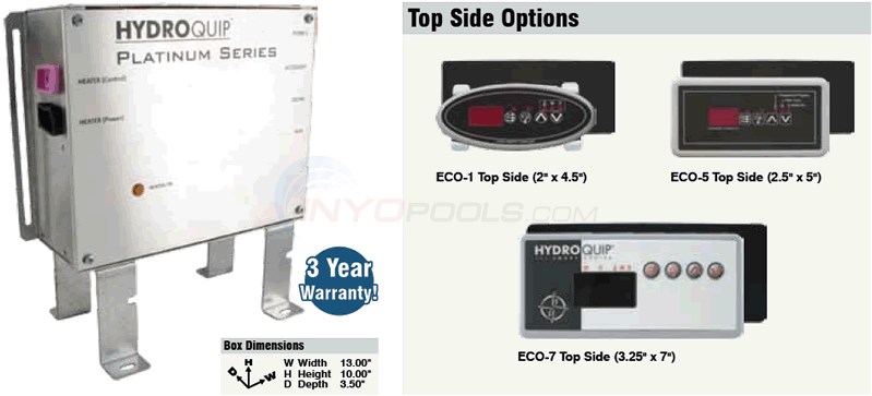HydroQuip PS7101 Electronic, No GFCI Diagram