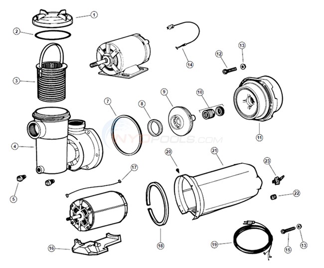 Jacuzzi L3 & L25 Series Parts