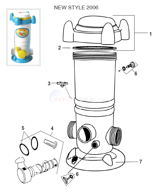 King Technology / Pool Frog & Perform Max Parts