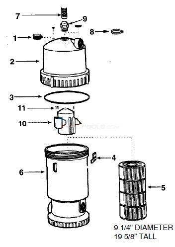 Musking Cartridge, FE129 Diagram
