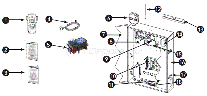 PE40000 Series Electronic Control System Parts - INYOPools.com
