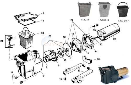 Hayward Super Pump Diagram