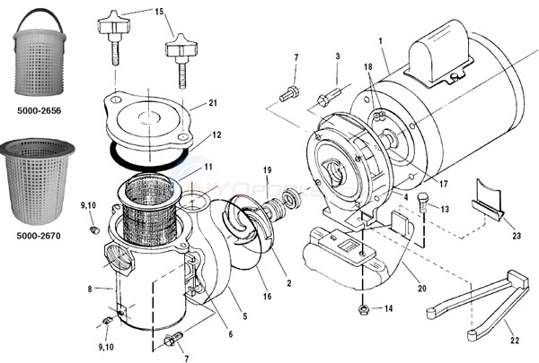 Pentair / Pac Fab Hydropump Diagram