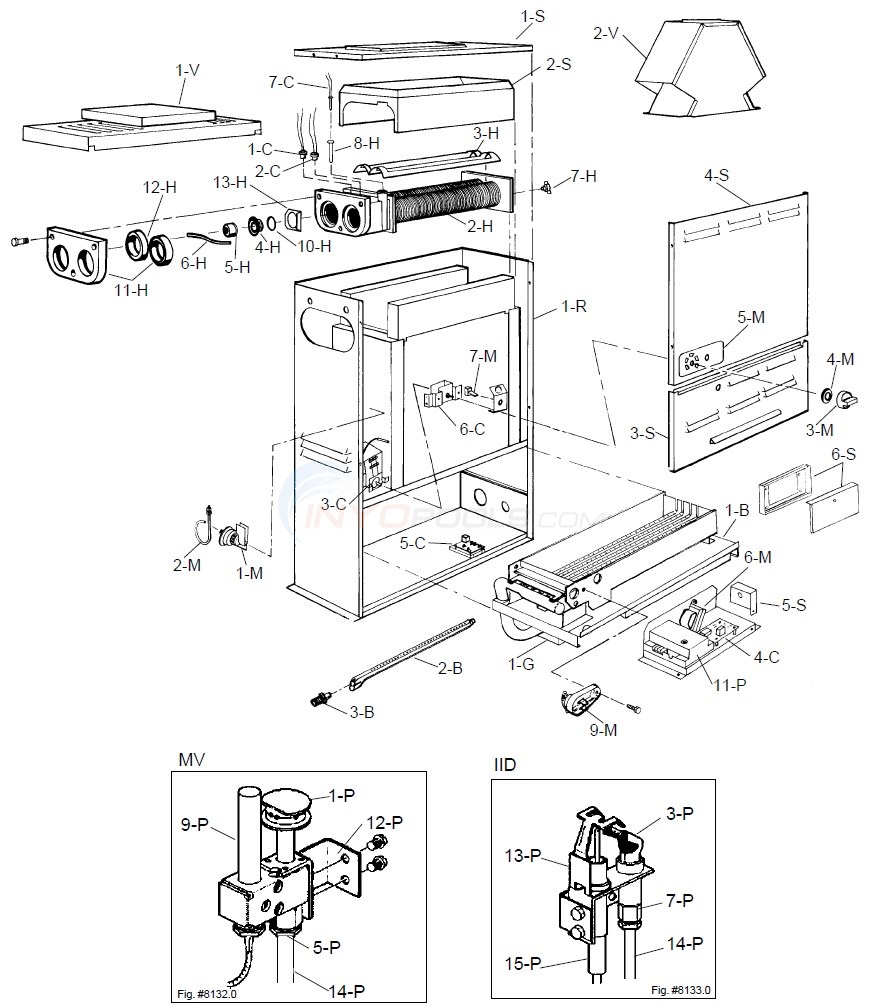 Raypak Versa 055B (10/01/89-Current) Diagram