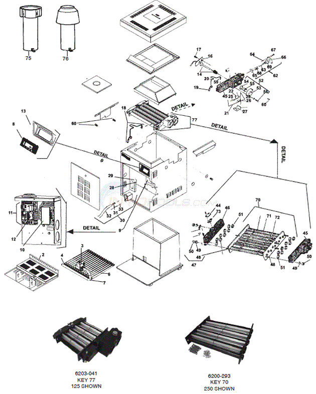 Teledyne Laars/Jandy Lite 2 LJ Parts - INYOPools.com laars pool heater wiring diagram 