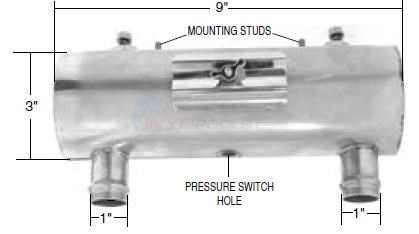 Leisure Bay Vertical Spa Heater Parts - INYOPools.com