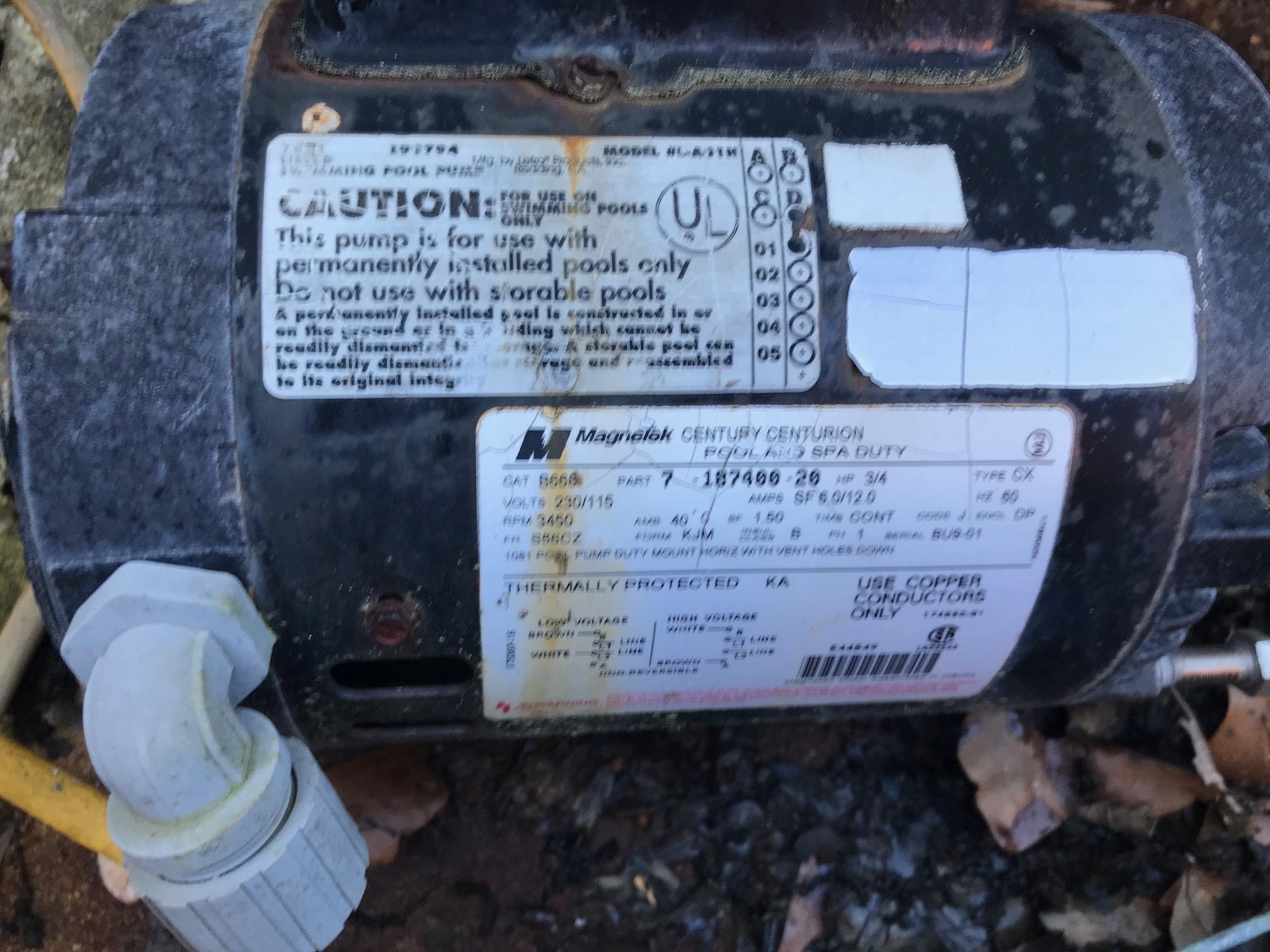 Pentair Booster Pump, Letro 115/230V (LA01N) - INYOPools.com