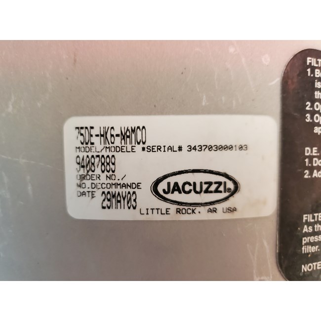 Jacuzzi Inc. Cassette, LS40 Grid - 42356206R