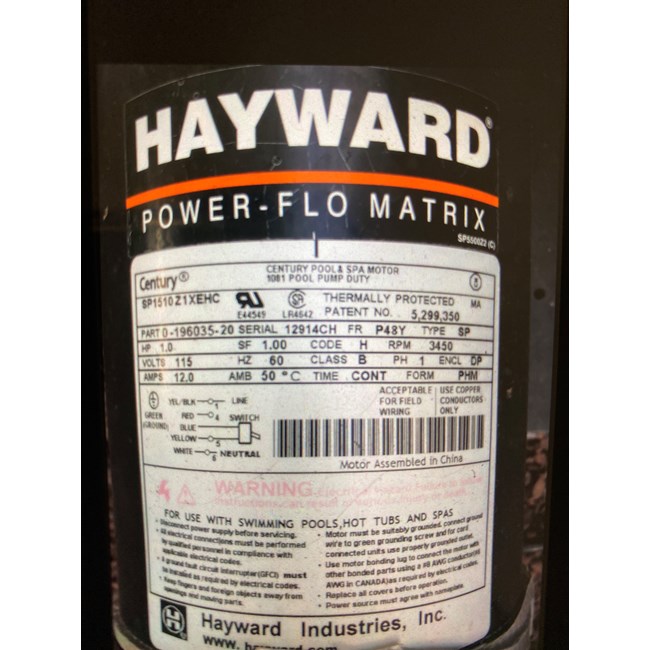 Dynamo Ii Motor P N 340219 Hums And Trips Breaker
