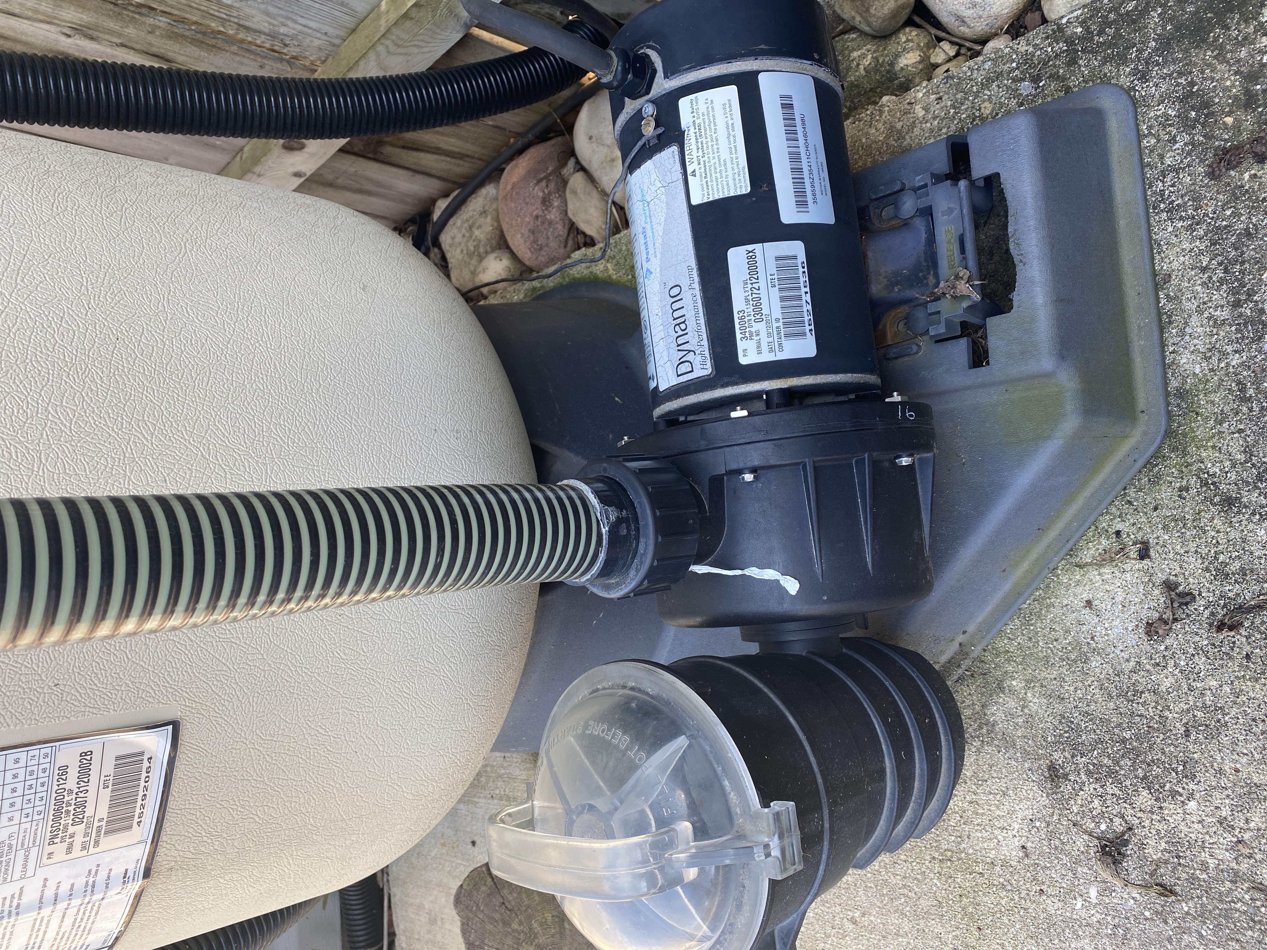 Pentair Pump To Filter Hose Kit Sd60 2009/current (155711)