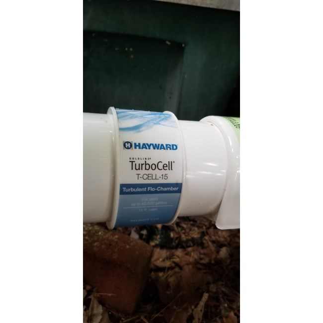 Hayward AquaRite Replacement T-CELL-15, 40,000 Gal Pool, TurboCell, Model W3T-CELL-15