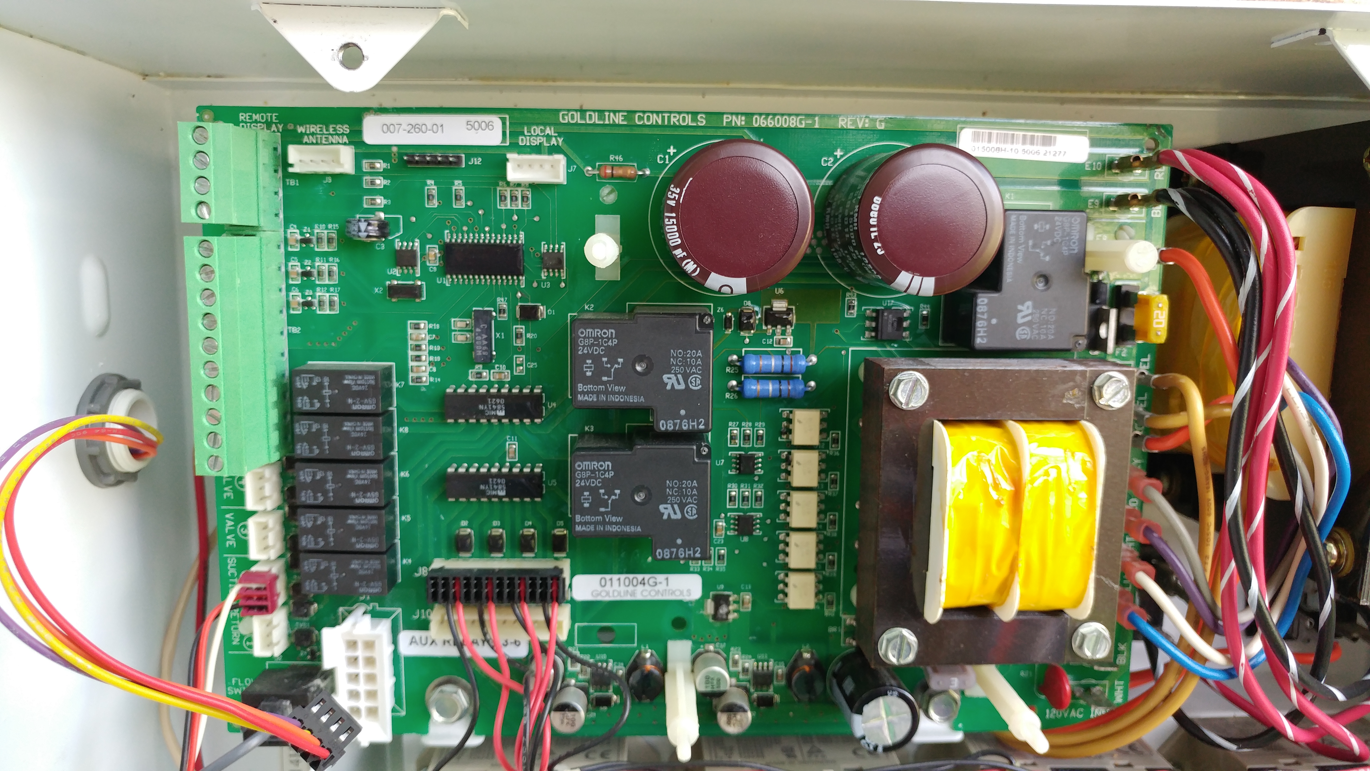 Goldline Controls PCB Circuit Board AquaLogic GLXPCBMAIN