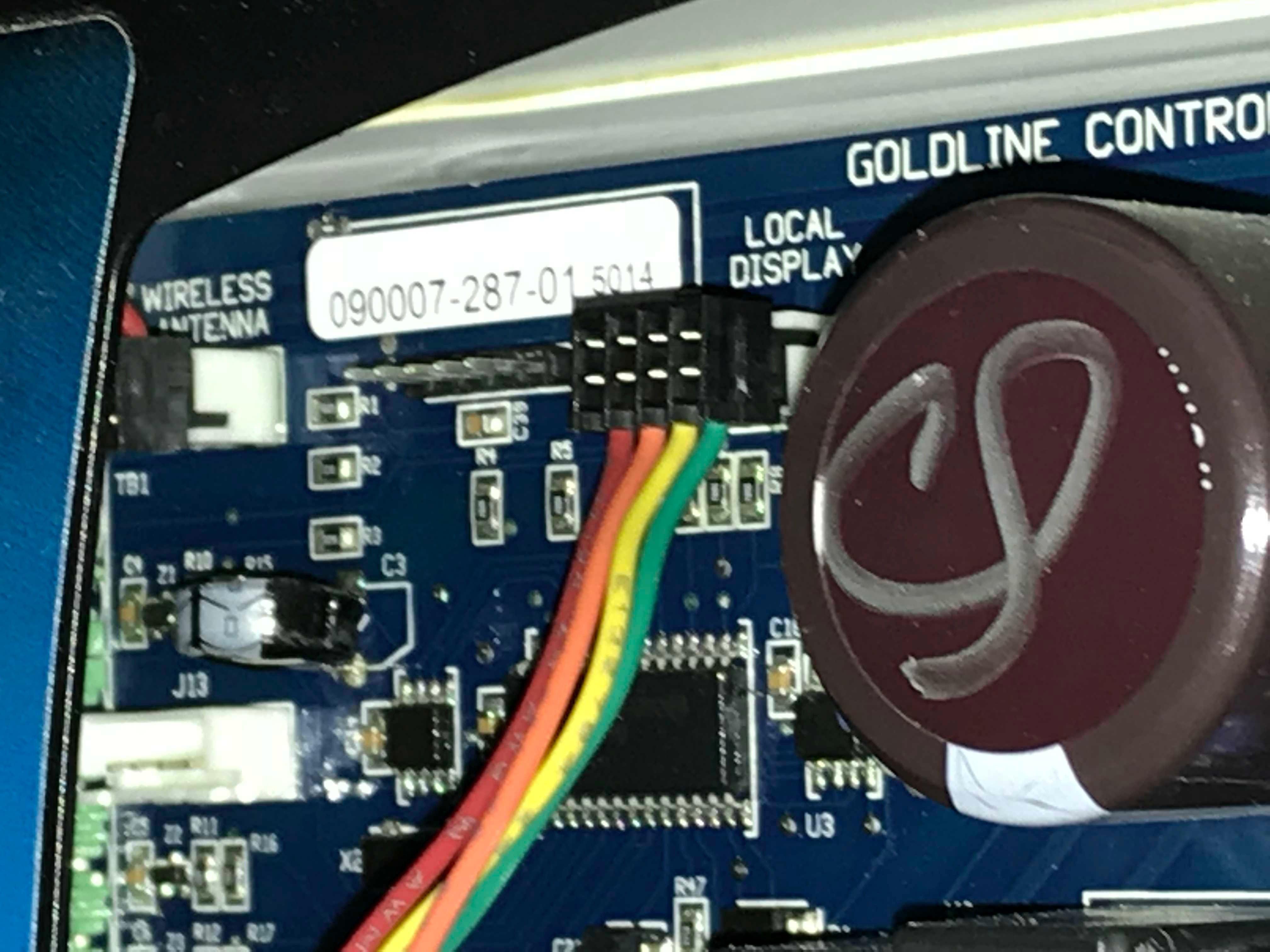 Goldline Controls PCB Circuit Board AquaLogic GLXPCBMAIN