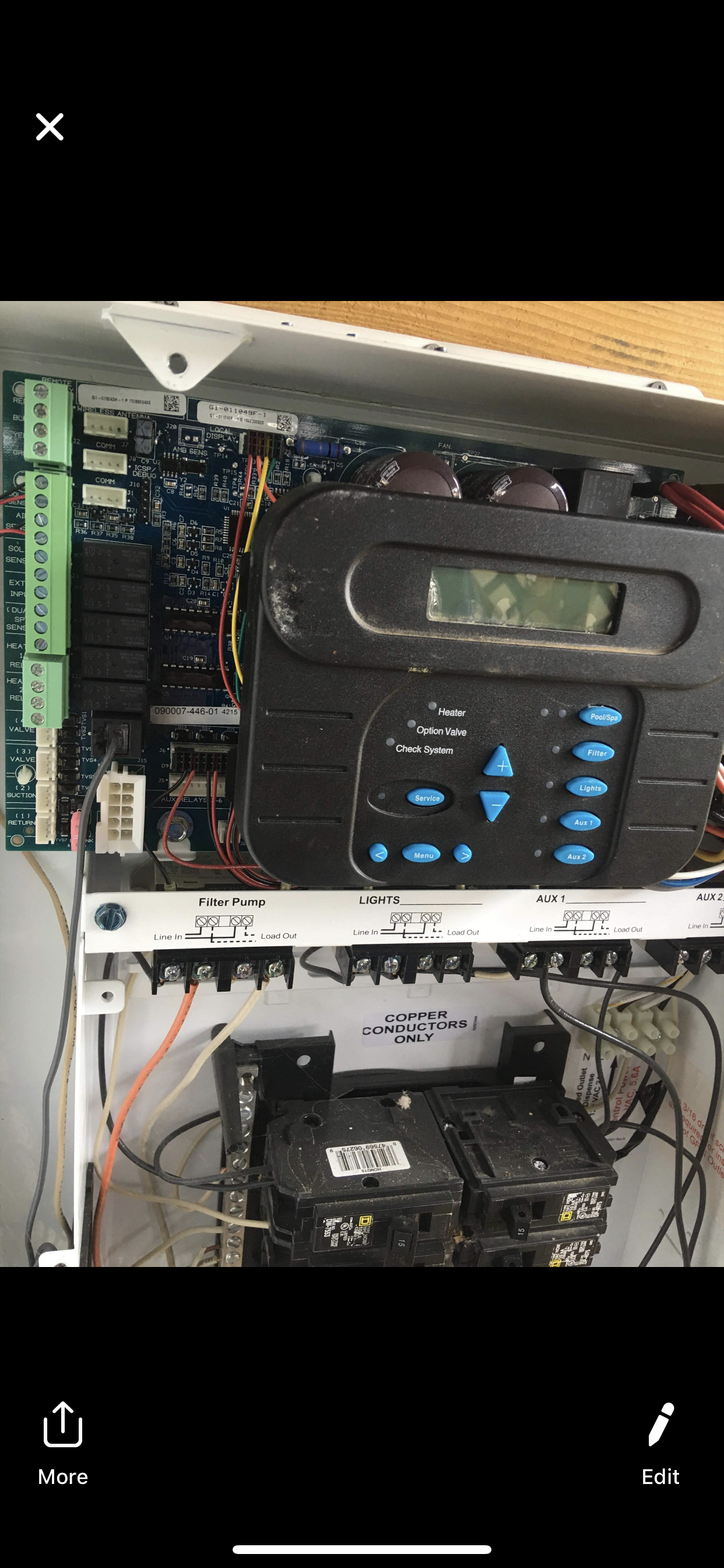 Goldline Controls PCB Circuit Board AquaLogic GLXPCBMAIN