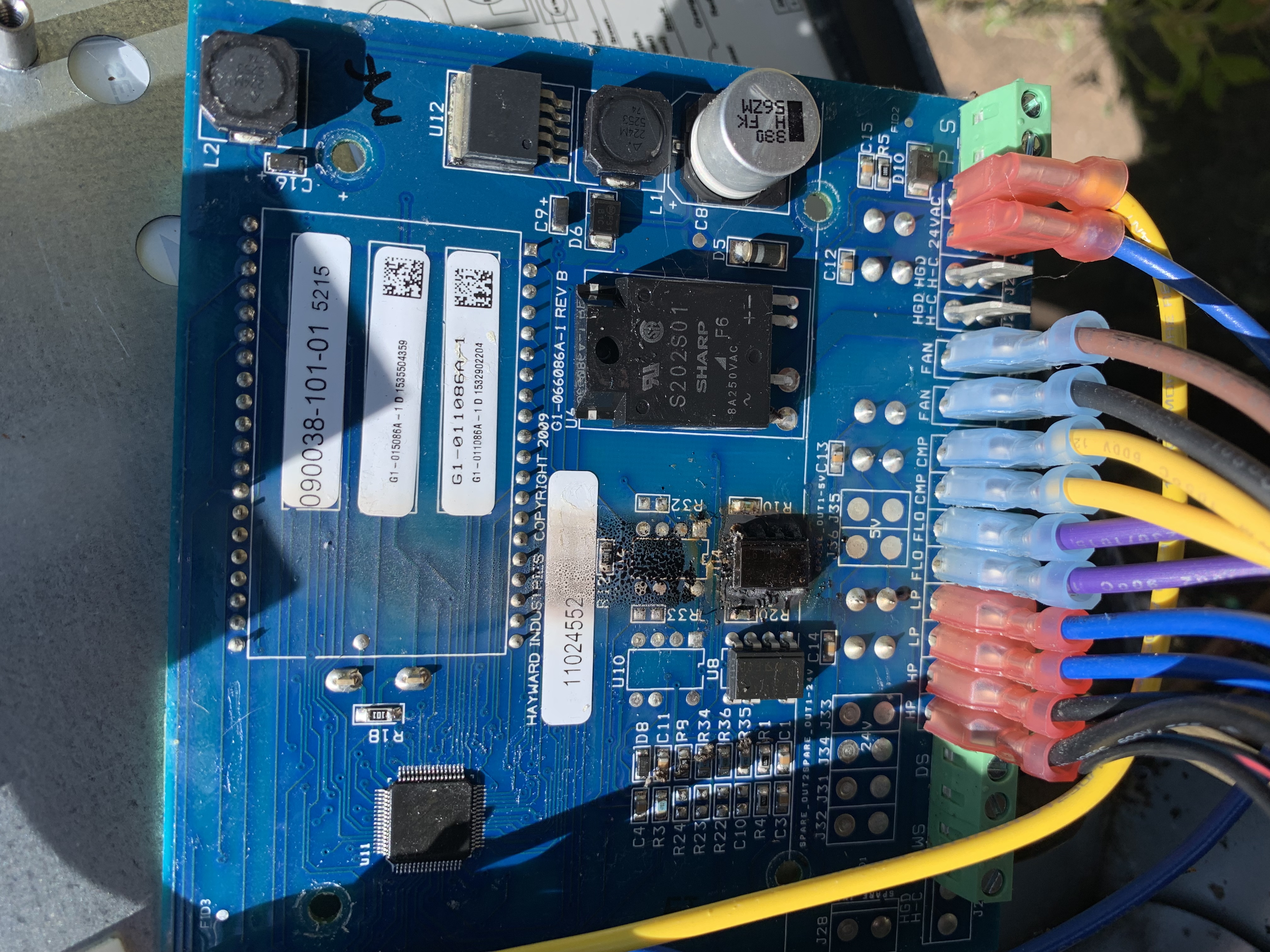 Hayward Control Board Summit Heat Pump SUM5, HP21404T, HP21004T
