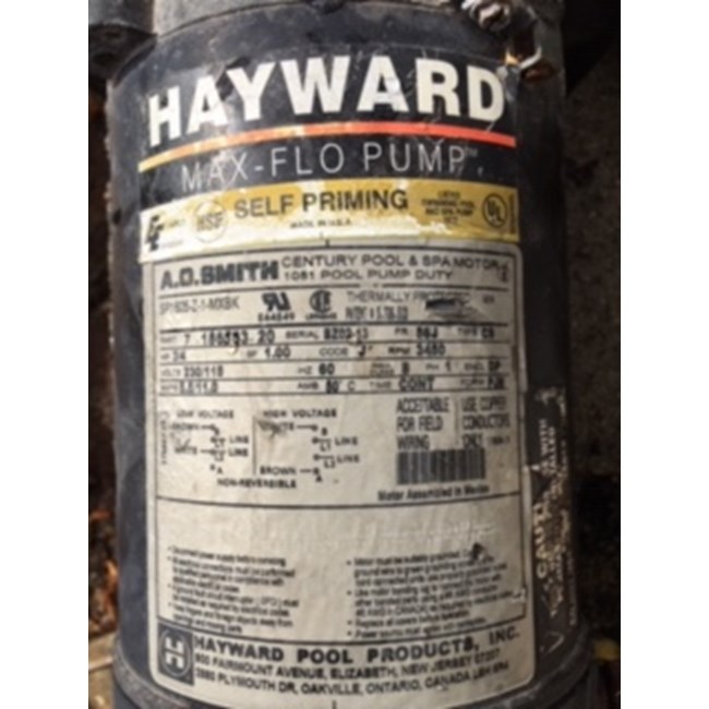 Hayward Seal Plate Replacement for Select Super Pump Models - SPX1611E5
