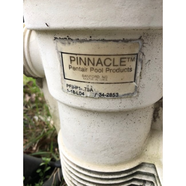 Pentair Pac Fab Pinnacle Pump Housing with Drain Plugs, Almond - (356011) - 356002