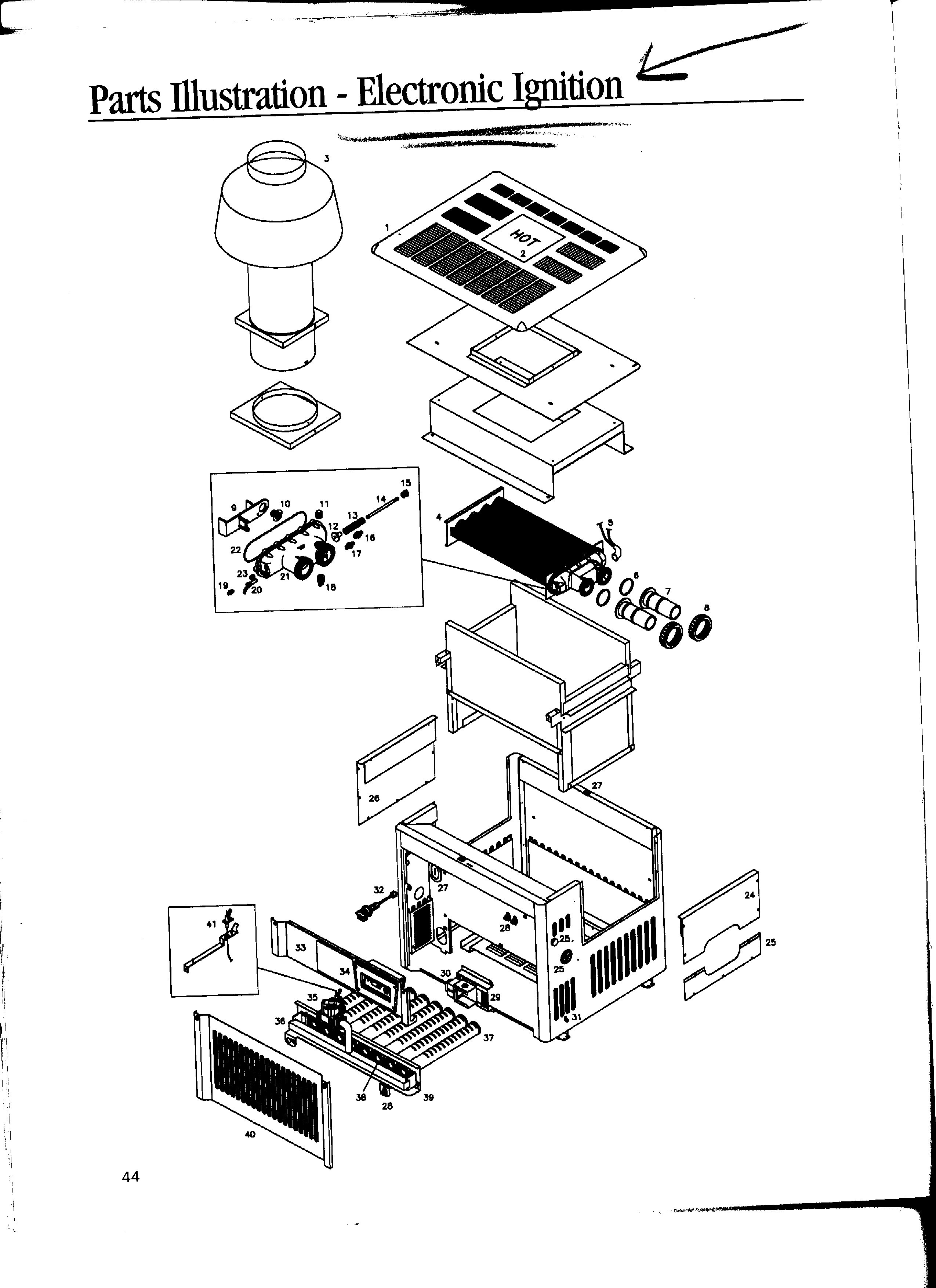 Hayward Heat Exchanger Assembly H200 UHSLN FDXLHXA1200