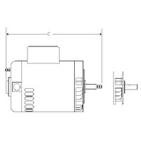 A.O. Smith Motor 56c Keyed Full 2 Hp (b124) - INYOPools.com A.O. Smith Motor 56c Keyed Full 2 Hp (b124) - INYOPools.com