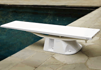Salt Pool 6' Jump Base, Board and Assembly Taupe