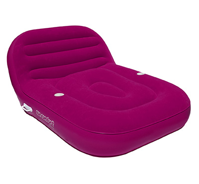 Chaise Lounge Double Raspberry