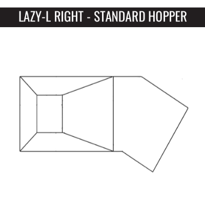 Lazy-L Right Standard Hopper