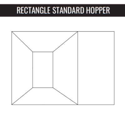Rectangle with Standard Hopper