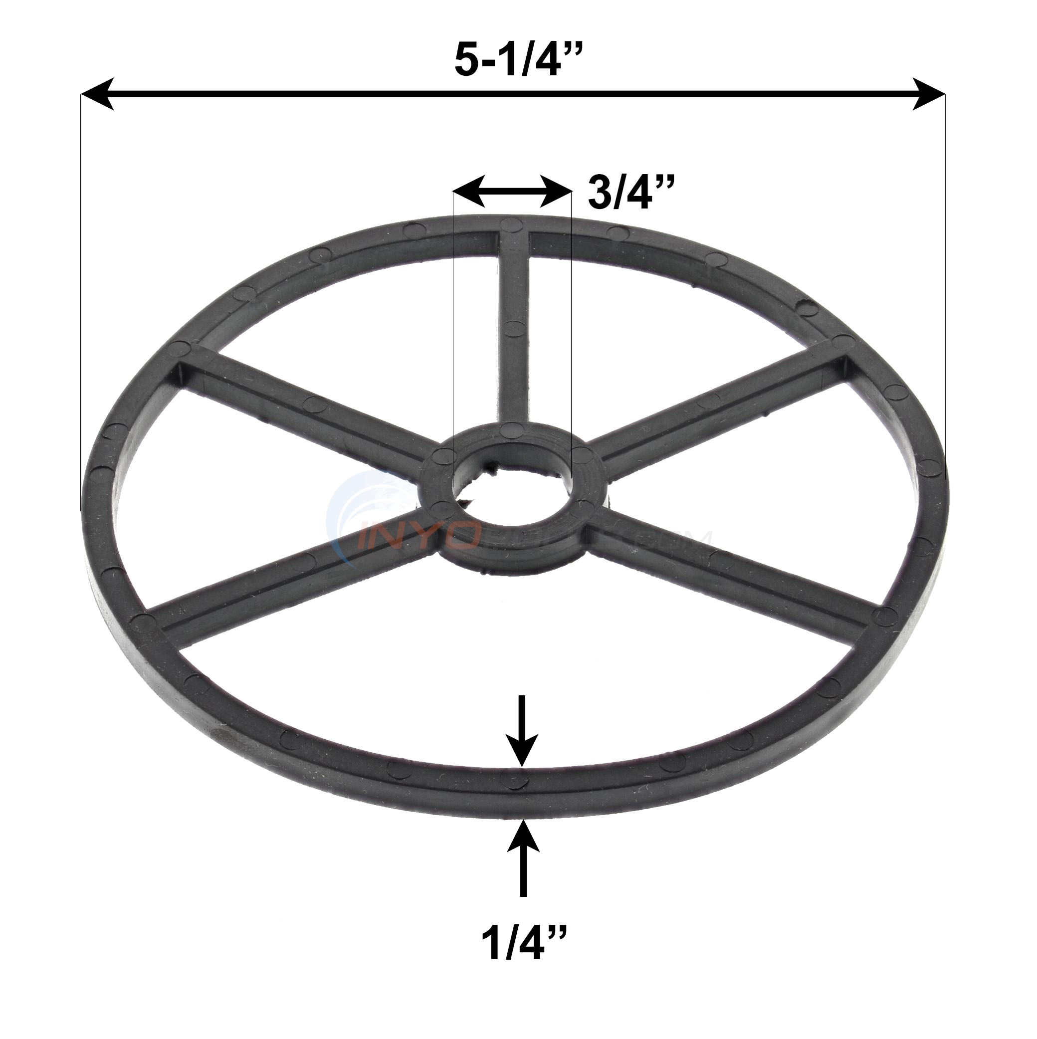 5 Spoke Diverter Valve Gasket - 271104 - INYOPools.com