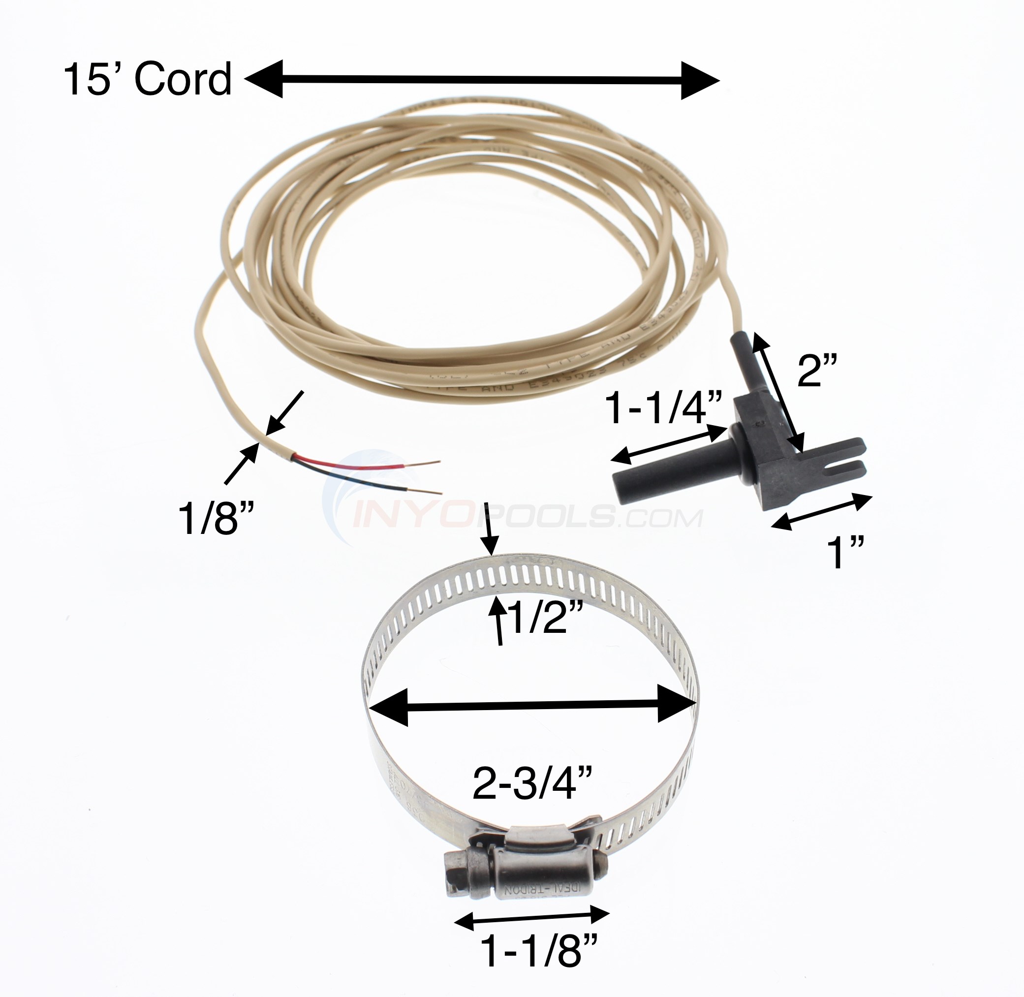 Hayward Goldline Aqualogic Temperature Sensor Kit GLXPC12KIT
