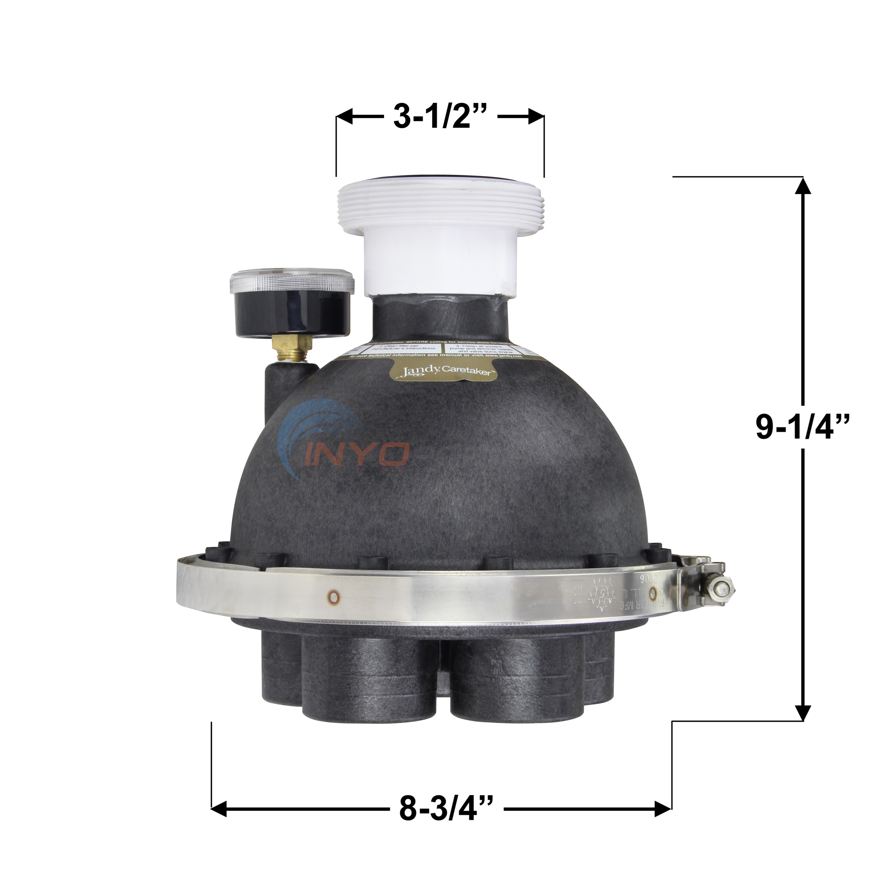 Jandy Zodiac Caretaker InFloor Pool Cleaner Complete 5Port Water