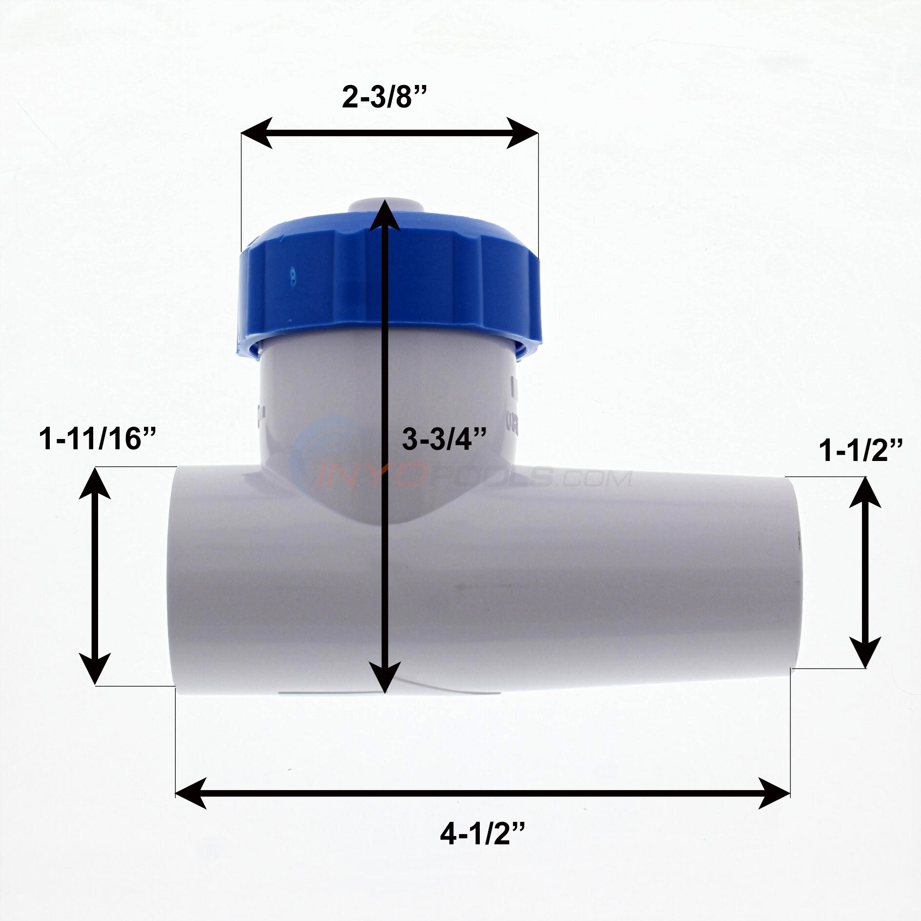Hayward Regulator Valve Water Flow Wg (v094p)