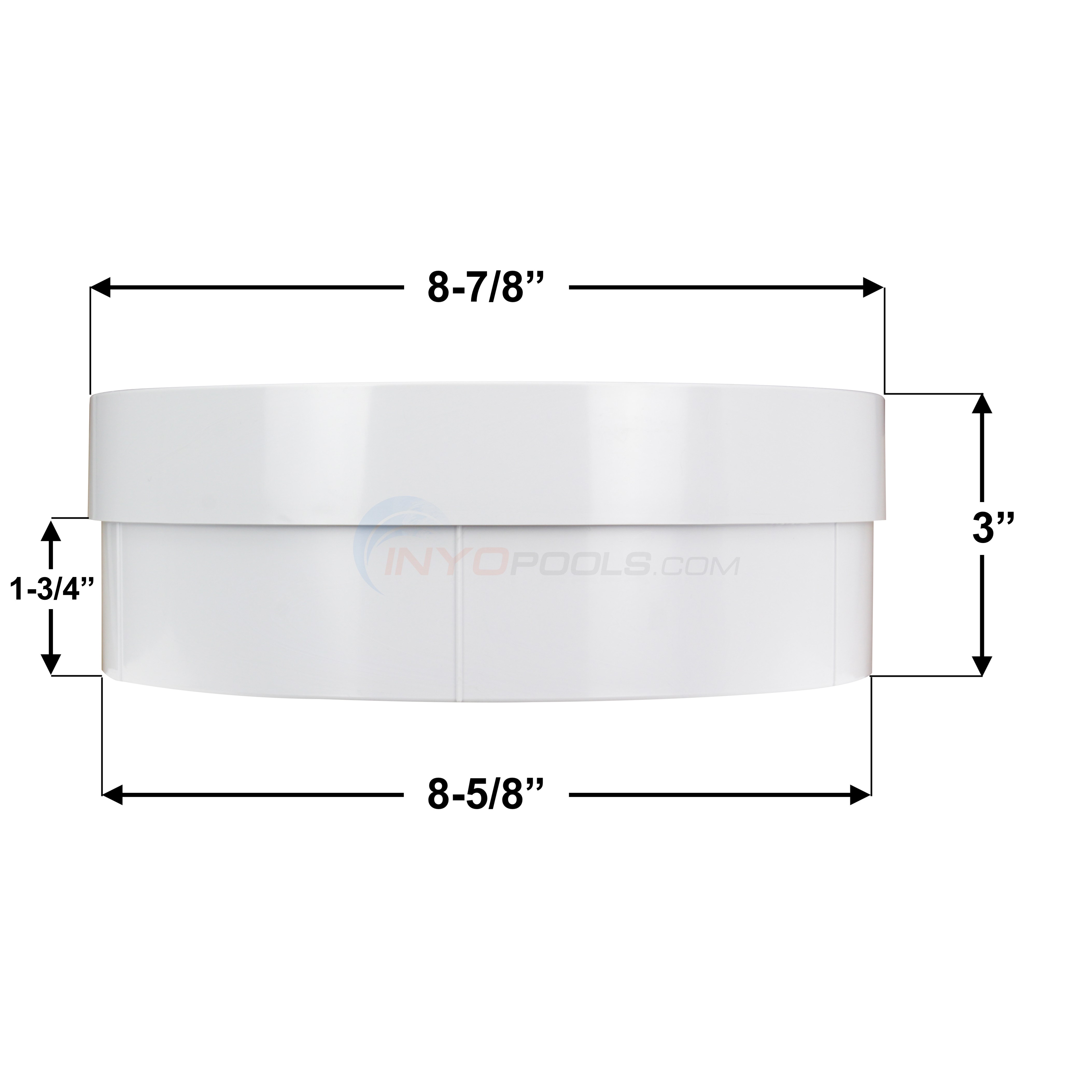 Hayward Skimmer Ext. Collar, White Wg (sp1070p)