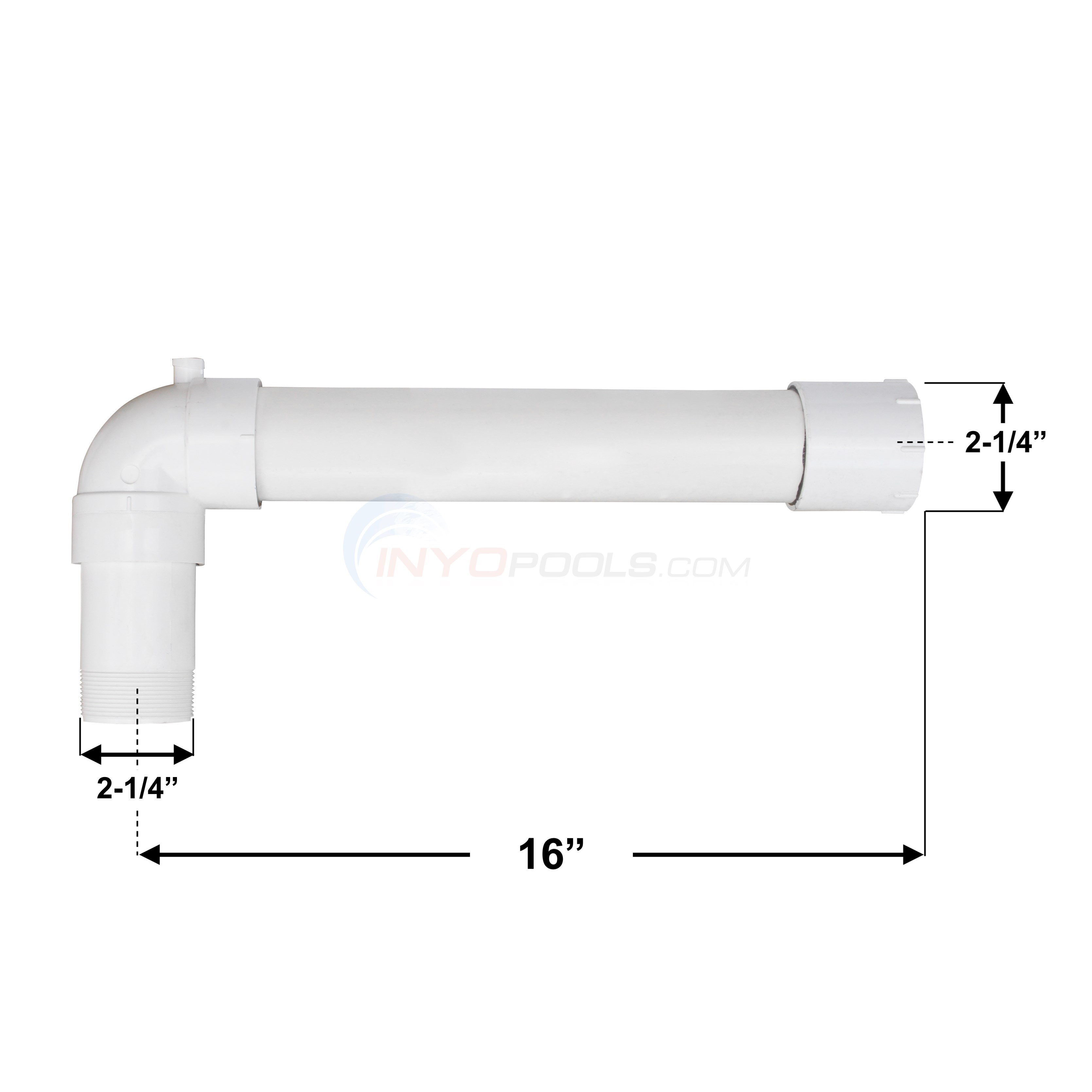 Pentair Piping Assembly Lower, TR140 - 154489 - INYOPools.com