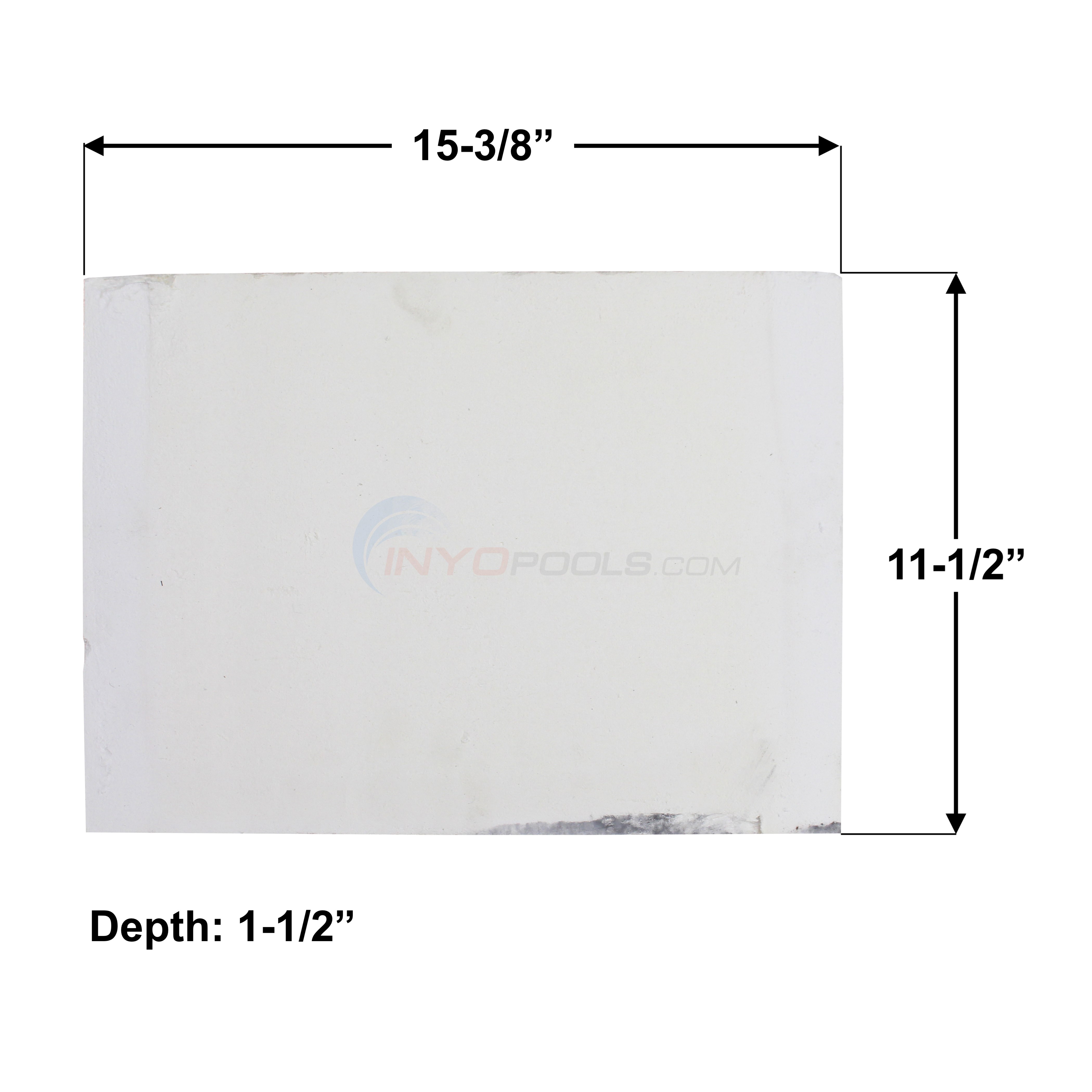 Raypak Refractory Kit, Common, Left u0026 Right, 206A-406A - 010088F -  INYOPools.com
