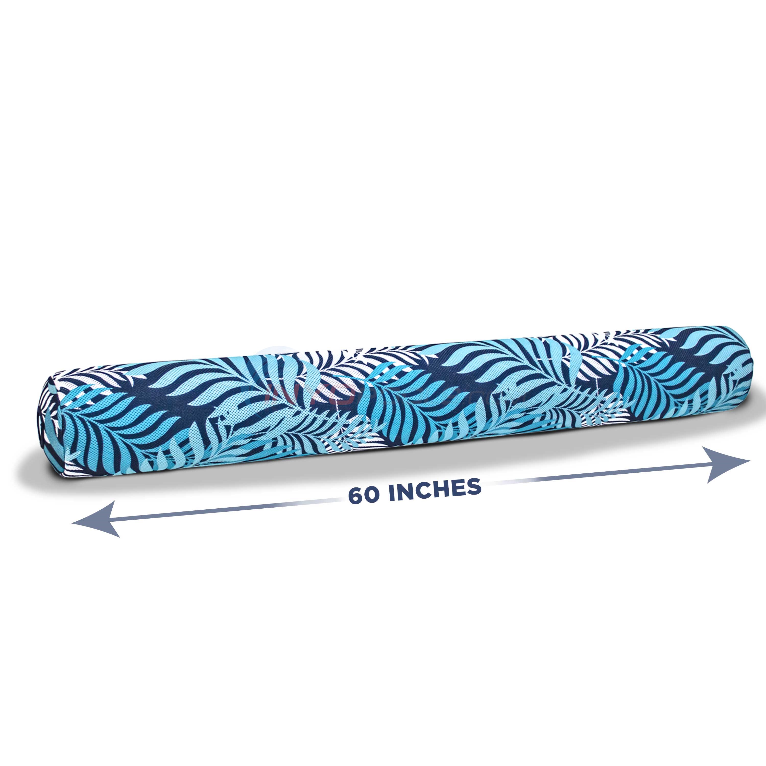 Aqua Deluxe Oversized 5 Foot Pool Noodle Blue/White Fern