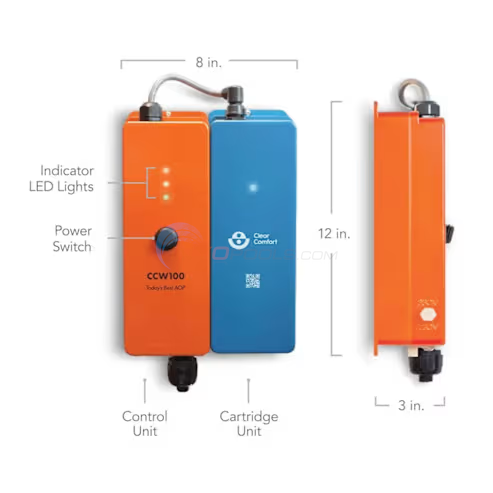 Clear Comfort Sys-Man Bundle Includes CCW100 Pool System & CCW Manifold ...