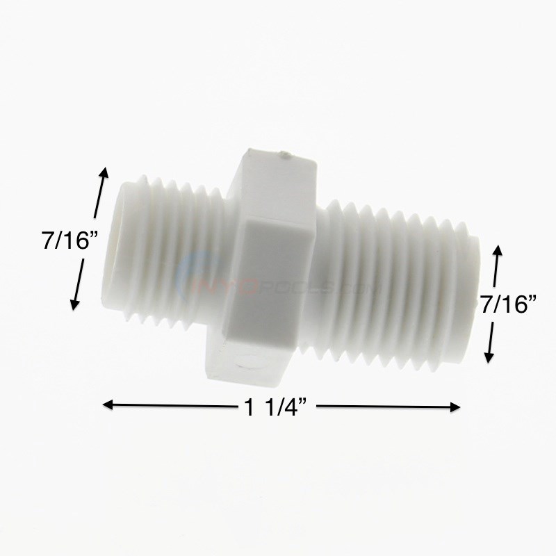 Hayward Fitting, Adapter 1/4in (clx220p) - INYOPools.com