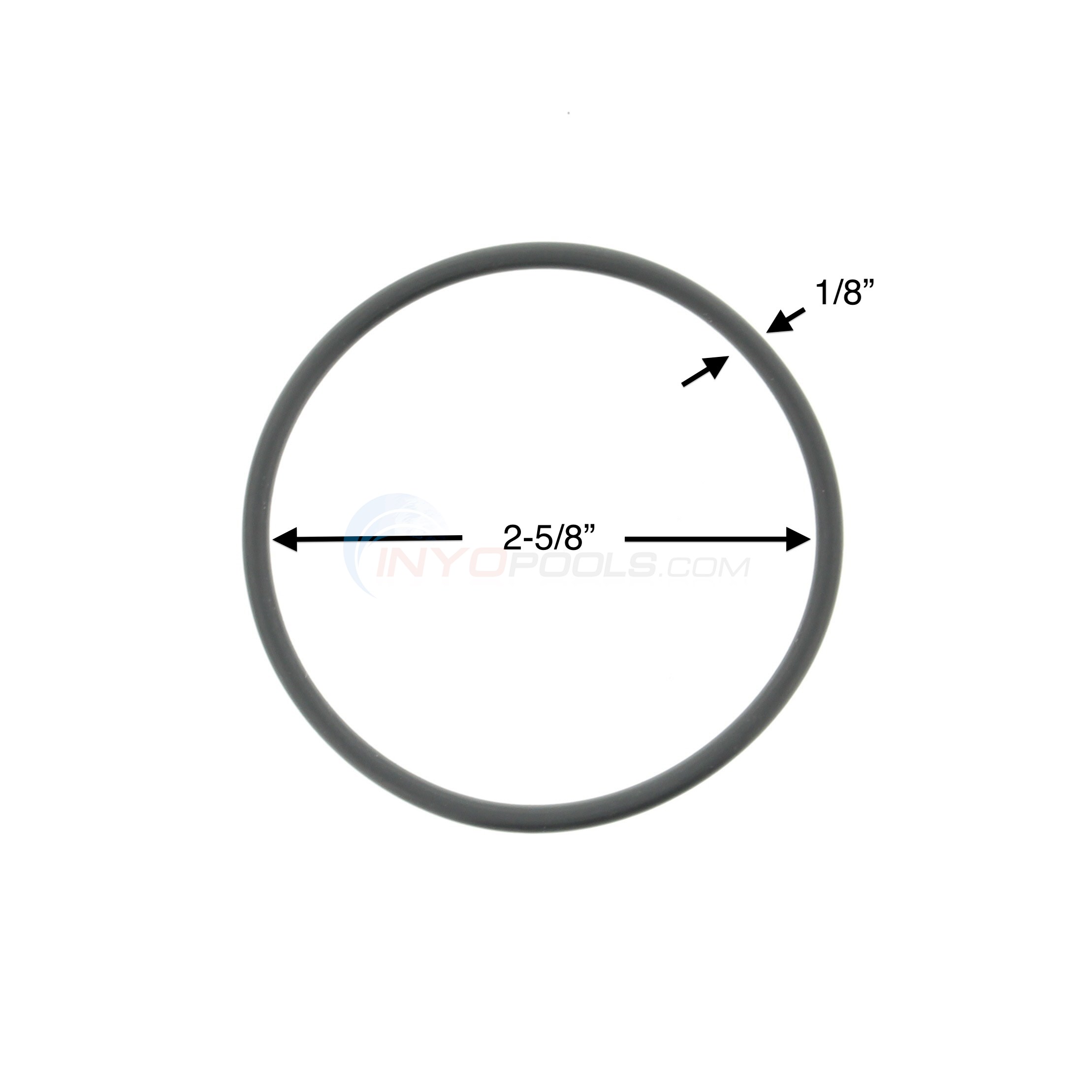 O-Ring 2-5/8 in ID, Handi-Chek® Buna-N, Dash 334