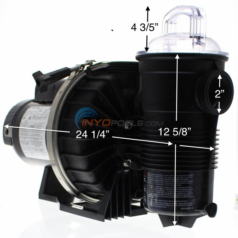 Pentair Challenger CF 1 HP 115/230V UR Pump CFIIN11A